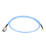 2.92mm Male to GPPO(Mini-SMP) Right Angle Female Cable Assembly | 086" Semi-Flexible Coax Cable with FEP Jacket | DC - 40GHz