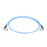 2.92mm Right Angle Male to 2.92mm Right Angle Male Cable Assembly | 086" Semi-Flexible Coax Cable with FEP Jacket | DC - 40GHz