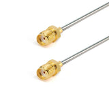 SMA Female to SMA Female Cable Assembly | .141" Semi-flexible Cable without Jecket ｜ DC-18GHz