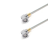SMA Right Angle Male to SMA Right Angle Male Cable Assembly | .141" Semi-flexible Cable without Jecket ｜ DC-18GHz