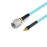 2.92mm Male to G3PO(SMPS) Female Cable Assembly | RG-405SS Flexible Coax Cable | DC - 40GHz