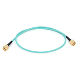 Reverse Polarity SMA Female to Reverse Polarity SMA Female Cable Assembly | RG-405SS Flexible Coax Cable | DC - 18GHz