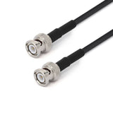 BNC Male to BNC Male Cable Assembly | LMR400 Flexible Coax Cable With PE Jacket | DC - 3GHz