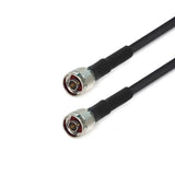 N Male to N Male Cable Assembly | LMR400 Flexible Coax Cable With PE Jacket | DC - 9GHz
