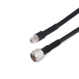 N Male to SMA Male Cable Assembly | LMR400 Flexible Coax Cable With PE Jacket | DC - 9GHz