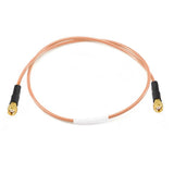 Reverse Polarity SMA Female to Reverse Polarity SMA Female Cable Assembly | RG142 Flexible Coax Cable | DC-6GHz