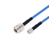 N Female to SMA Male Cable Assembly | RG142-PVC Flexible Coax Cable | DC-6GHz