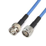 N Male to BNC Male Cable Assembly | RG142-PVC Flexible Coax Cable | DC-6GHz