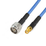 N Male to SMA Female Cable Assembly | RG142-PVC Flexible Coax Cable | DC-6GHz