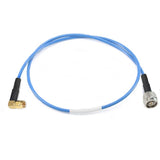 N Male to SMA Right Angle male Cable Assembly | RG142-PVC Flexible Coax Cable | DC-3GHz