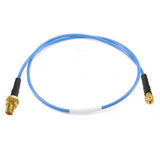 SMA Male to SMA Bulkhead Female Cable Assembly | RG142-PVC Flexible Coax Cable | DC-6GHz