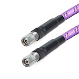 2.4mm Male to 2.4mm Male Cable Assembly | 147A Series Low Loss Phase Stable Flexible Coax Cable | With Armor | DC - 40GHz | 2.8dB/m@40GHz