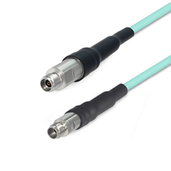 2.92mm Female to 2.4mm Female Cable Assembly | 147A Series Low Loss Phase Stable Flexible Coax Cable | DC - 40GHz | 2.8dB/m@40GHz