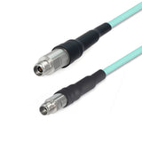 2.92mm Female to 2.4mm Female Cable Assembly | 147A Series Low Loss Phase Stable Flexible Coax Cable | DC - 40GHz | 2.8dB/m@40GHz