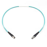 2.92mm Male to 2.4mm Female Cable Assembly | 147A Series Low Loss Phase Stable Flexible Coax Cable | DC - 40GHz | 2.8dB/m@40GHz