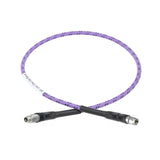 2.92mm Male to 2.92mm Female Cable Assembly | 147A Series Low Loss Phase Stable Flexible Coax Cable | With Armor | DC - 40GHz | 2.8dB/m@40GHz
