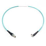 2.92mm Right Angle Male to 2.92mm Female Cable Assembly | 147A Series Low Loss Phase Stable Flexible Coax Cable | DC - 40GHz z | 2.8dB/m@40GHz