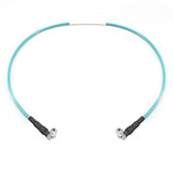2.92mm Right Angle Male to 2.92mm Right Angle Male Cable Assembly | 147A Series Low Loss Phase Stable Flexible Coax Cable | DC - 40GHz z | 2.8dB/m@40GHz