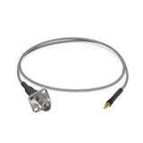 1.85mm to G3PO using 3506 Series Low Loss Phase-stable Flexible Cable ｜ DC-67GHz