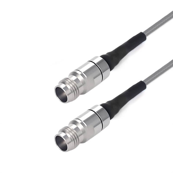 2.4mm Female to 2.4mm Female Cable Assembly | 3506 Series Low Loss Phase Stable Flexible Coax Cable |  Cable Dia.2.2mm | DC - 50GHz