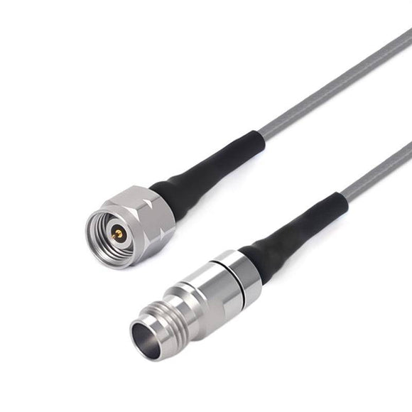2.4mm Male to 2.4mm Female Cable Assembly | 3506 Series Low Loss Phase Stable Flexible Coax Cable | Cable Dia.2.2mm | DC - 50GHz