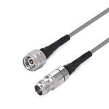 2.4mm Male to 2.4mm Female Cable Assembly | 3506 Series Low Loss Phase Stable Flexible Coax Cable | Cable Dia.2.2mm | DC - 50GHz