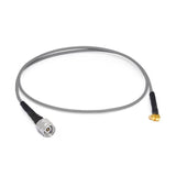 2.4mm Male to GPO(SMP) Right Angle Female Cable Assembly | 3506 Series Low Loss Phase Stable Flexible Coax Cable | Cable Dia.2.2mm | DC - 40GHz