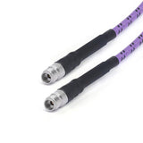 2.4mm to 2.4mm using Armored 3500 Series Low Loss Phase Stable Cable ｜ DC-50GHz