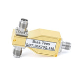 30 KHz to 70 GHz 1.85mm Bias Tee Rated to 500 mA And 25 Volts DC