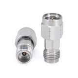 1.85mm Male to 1.85mm Female DC Block Inner ｜ 10 MHz to 67 GHz ｜ rated 60 Volt in Stainless Steel