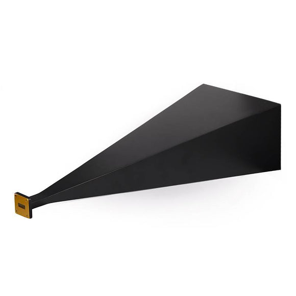 WR-42 Rectangular Waveguide Standard Gain Horn Antenna 25 dBi Typical Gain | K Band 18 to 26.5GHz