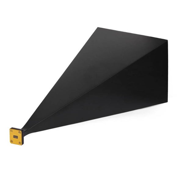 WR-28 Rectangular Waveguide Standard Gain Horn Antenna 25 dBi Typical Gain | Ka Band 26.5 to 40GHz