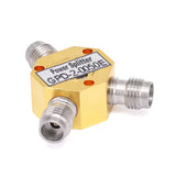 2-Way 2.4mm Power Divider From DC to 50 GHz Rated at 1 Watts