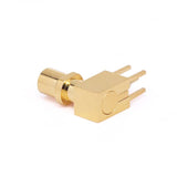 GPPO(Mini-SMP) Male  Right Angle Connector, PCB Mount,