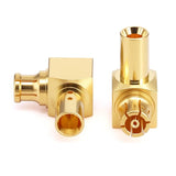 GPPO (Mini-SMP) Female With Right Angle Connector for . 047" Series Cables | DC - 40GHz