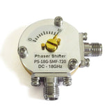 SMA Adjustable Phase Shifters | 720° Phase Range | DC–18 GHz | 40°/GHz Precision