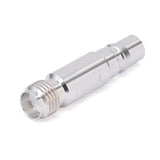 QMA Female to SMA Female Straight Adapter | DC-12.7GHz