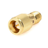 Quick SMA Male to SMA Female Straight Adapter | DC to 6 GHz