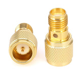 Quick SMA Male to SMA Female Straight Adapter | DC to 6 GHz