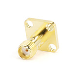 SMA Female to GPO(SMP) Male 4-Hole Flange Adaptors ｜ Hole Spacing 8.6mm ｜ Limited detent ｜ DC-18GHz