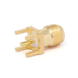 SMA Female Connector PCB Mount Soldering | Center Pin Diameter 1.27mm |  DC - 6GHz