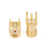 SMA Female Connector PCB Mount Soldering | Center Pin Diameter 1.27mm |  DC - 6GHz