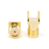 SMA Female End Launch Connectors ｜ DC-18GHz ｜ Center pin 0.9mm ｜ Suit for PCB thickness 2.0mm
