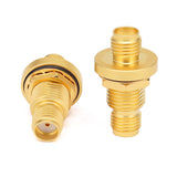 HERMETICALLY SEALED SMA FEMALE ｜ SMA FEMALE BULKHEAD MOUNT ADAPTER