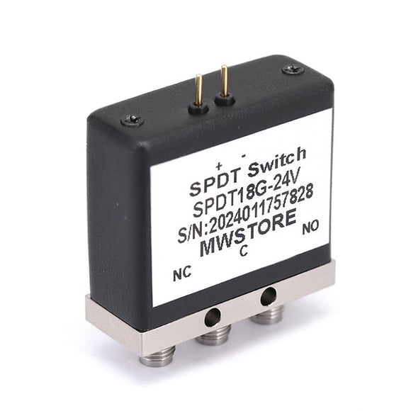 SPDT Electromechanical Relay Failsafe Switch | SMA Female | DC - 18GHz | 24V