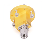 WR-22 to 2.4mm Male Straight Waveguide to Coax Adapter with UG-383/U Flange | 33 - 50GHz