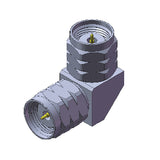 1.85mm - 1.85mm ライトアングルアダプター、DC-67GHz