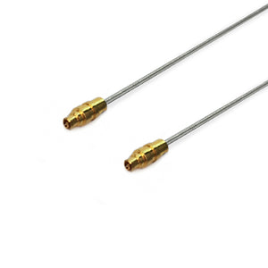 GPPO(mini-SMP) to GPPO(mini-SMP) using .047' Semi-flexible Cable,DC-40GHz