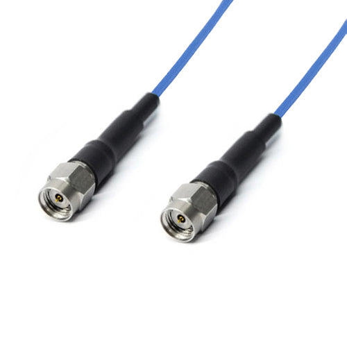 1.85mm to 1.85mm using .047' Semi-flexible Cable with FEP Jacket,DC-65GHz