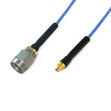 2.92mm to GPPO(mini-SMP) using .047' Semi-flexible Cable with FEP Jacket,DC-40GHz